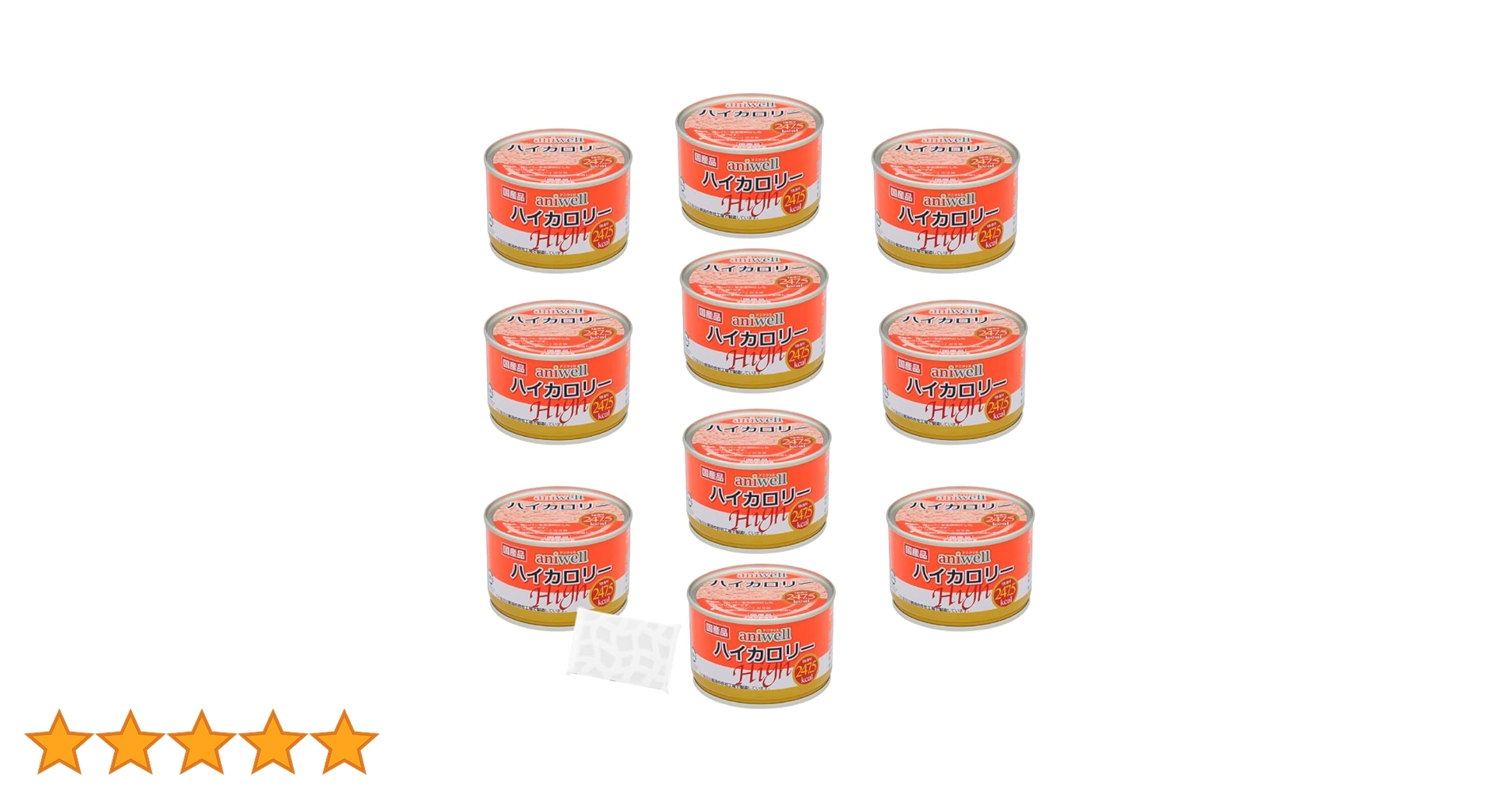 Amazon.co.jp: アニウェル ハイカロリー 150g缶 犬用 缶詰 10缶